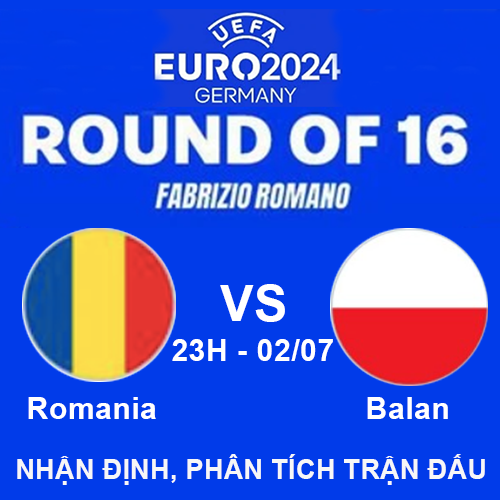 Nhận định bóng đá Romania vs Hà Lan (23h00 ngày 02/07): Lực lượng áp đảo và cơ hội chiến thắng rộng mở cho Hà Lan