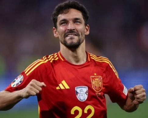 Tiền vệ Jesus Navas đã chính thức chia tay đội tuyển Tây Ban Nha sau trận chung kết Euro 2024 với Anh
